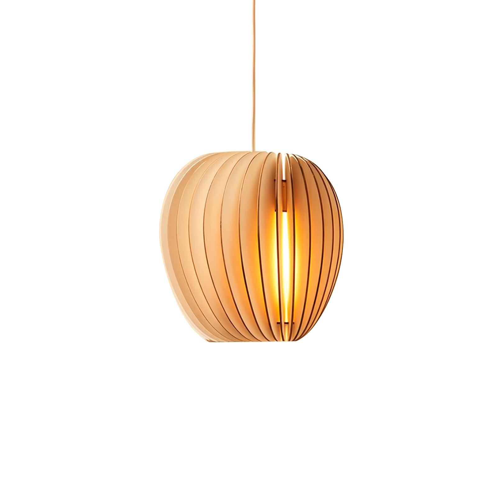 Wooden Orb Pendant Lamp - Letslighting