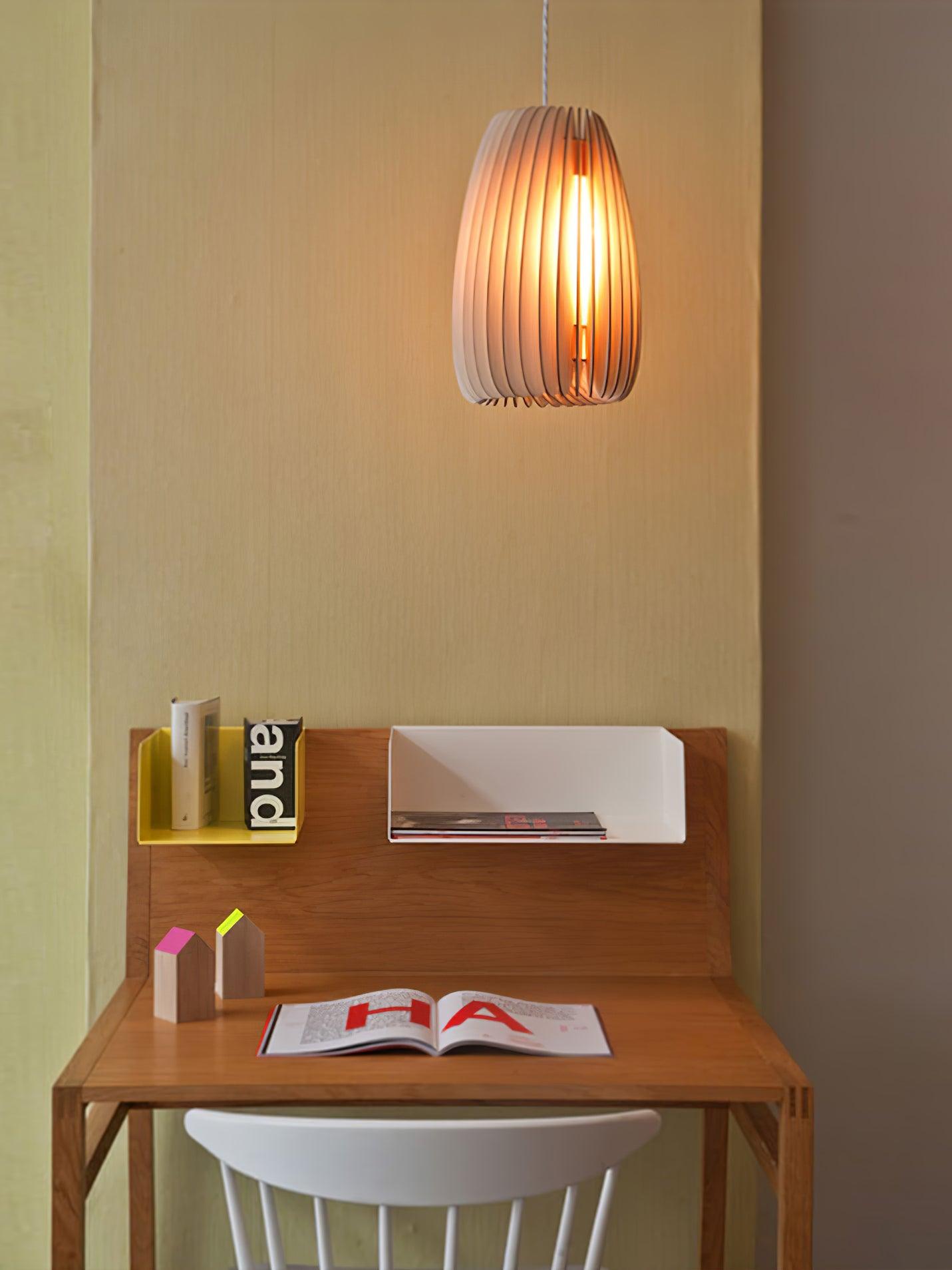 Wooden Orb Pendant Lamp - Letslighting
