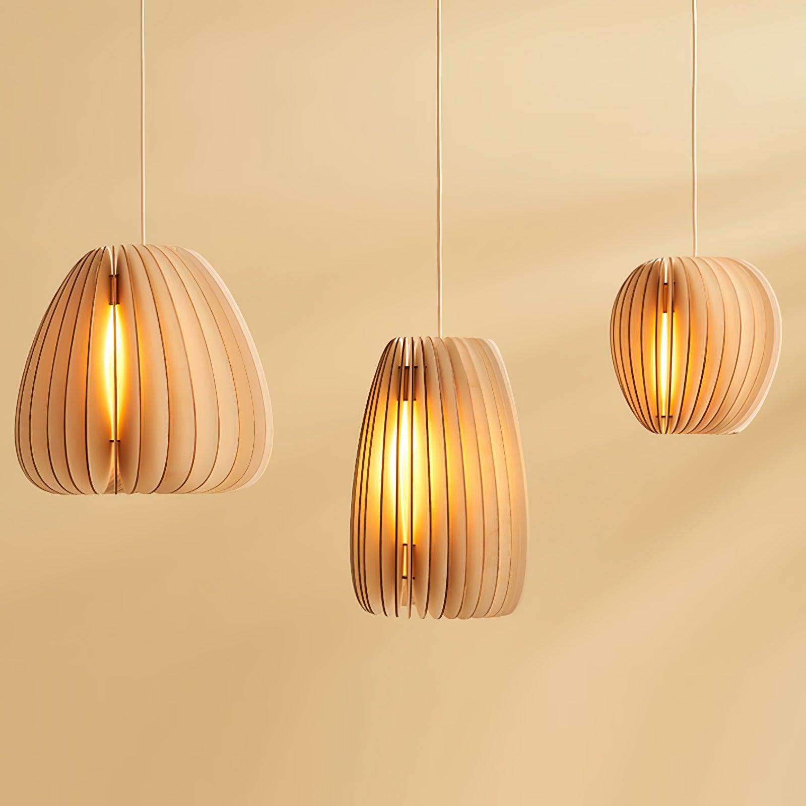 Wooden Orb Pendant Lamp - Letslighting