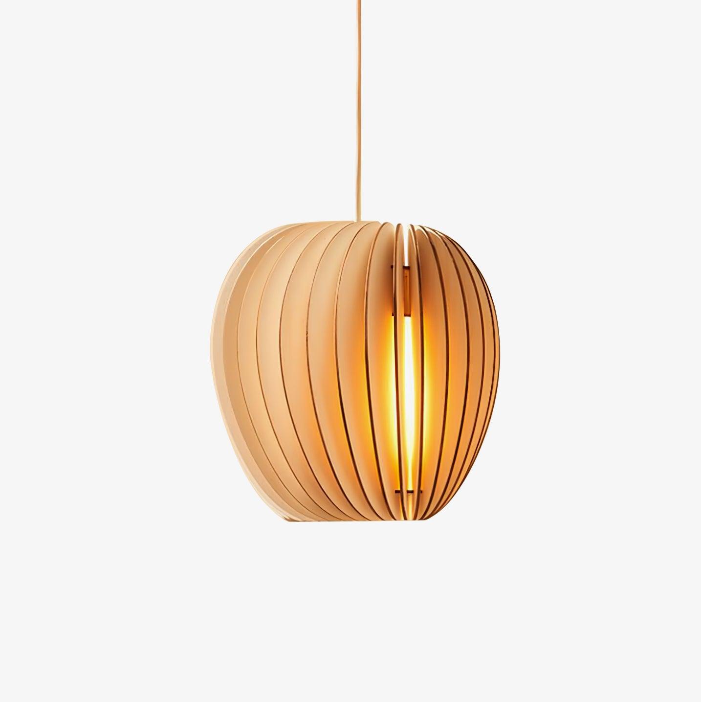 Wooden Orb Pendant Lamp - Letslighting