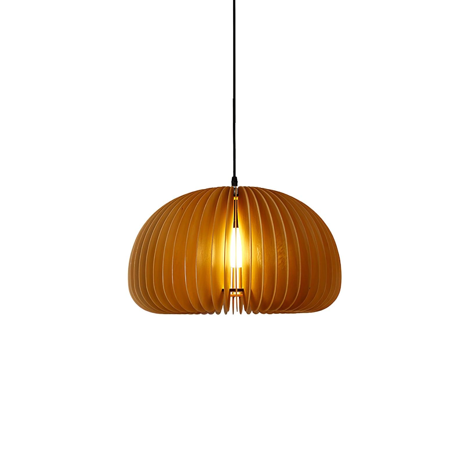 Wooden Orb Pendant Lamp - Letslighting