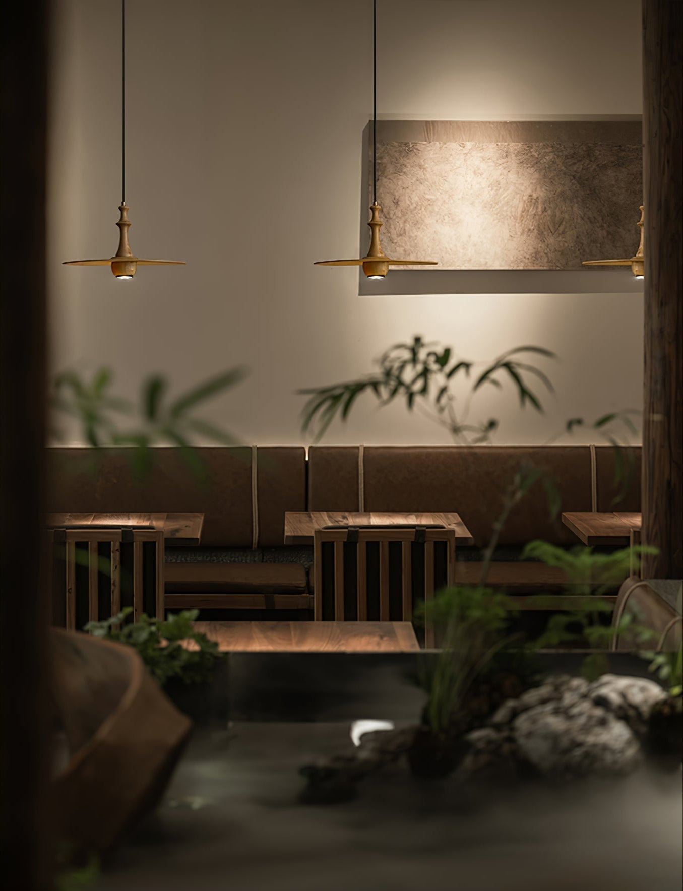 Wooden Spin Pendant Light - Letslighting