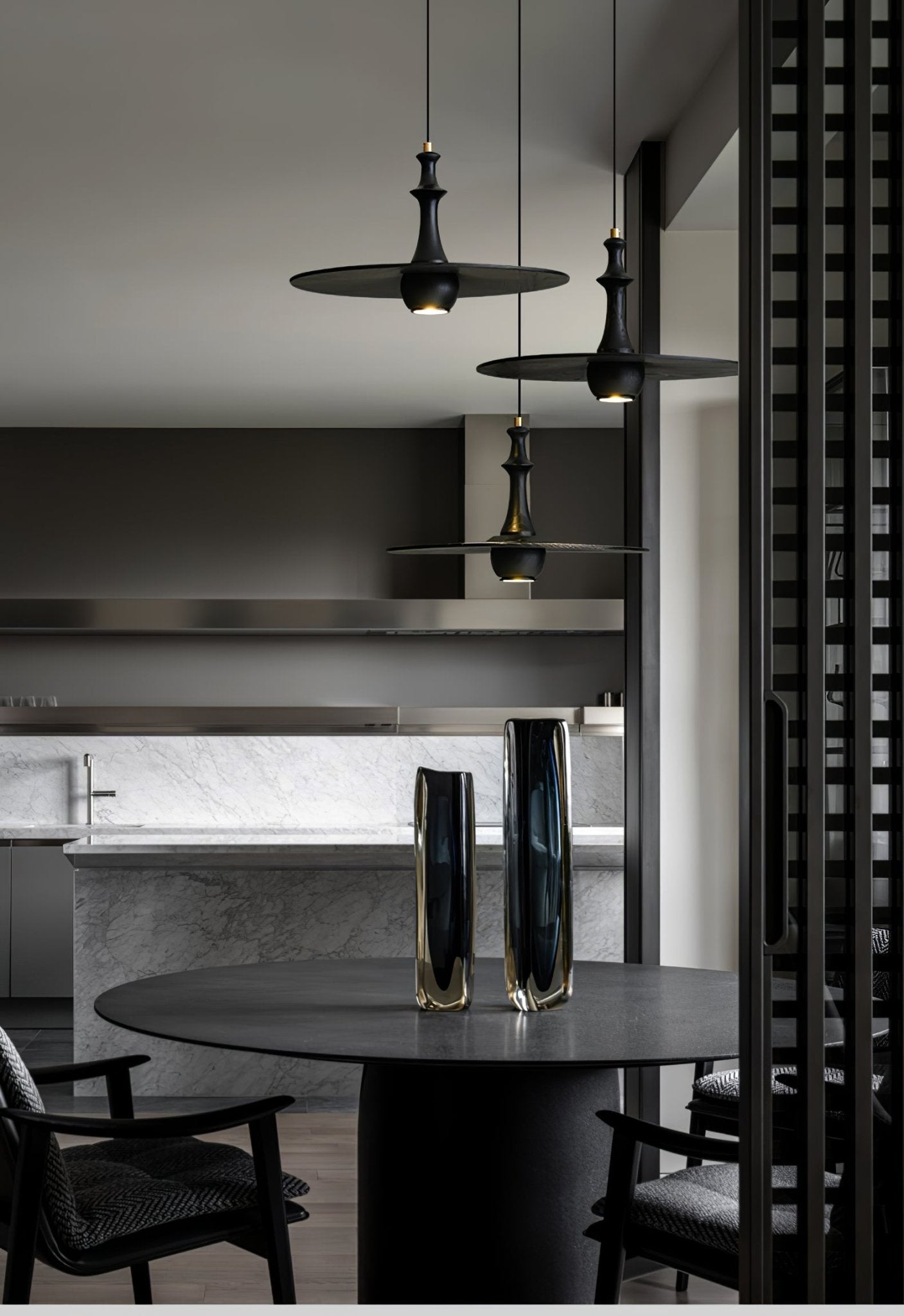 Wooden Spin Pendant Light - Letslighting