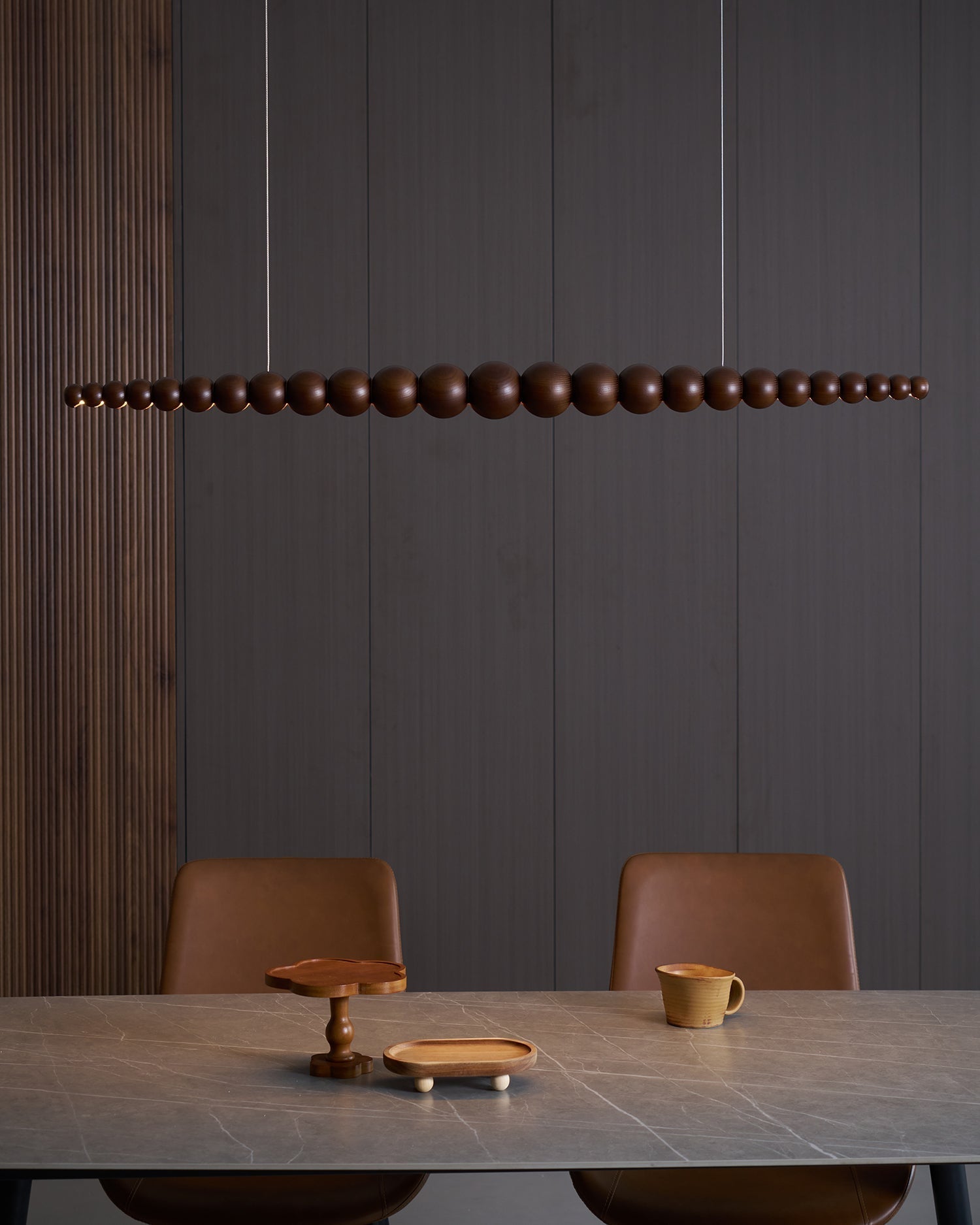 Woodline Orb Pendant Light - Letslighting