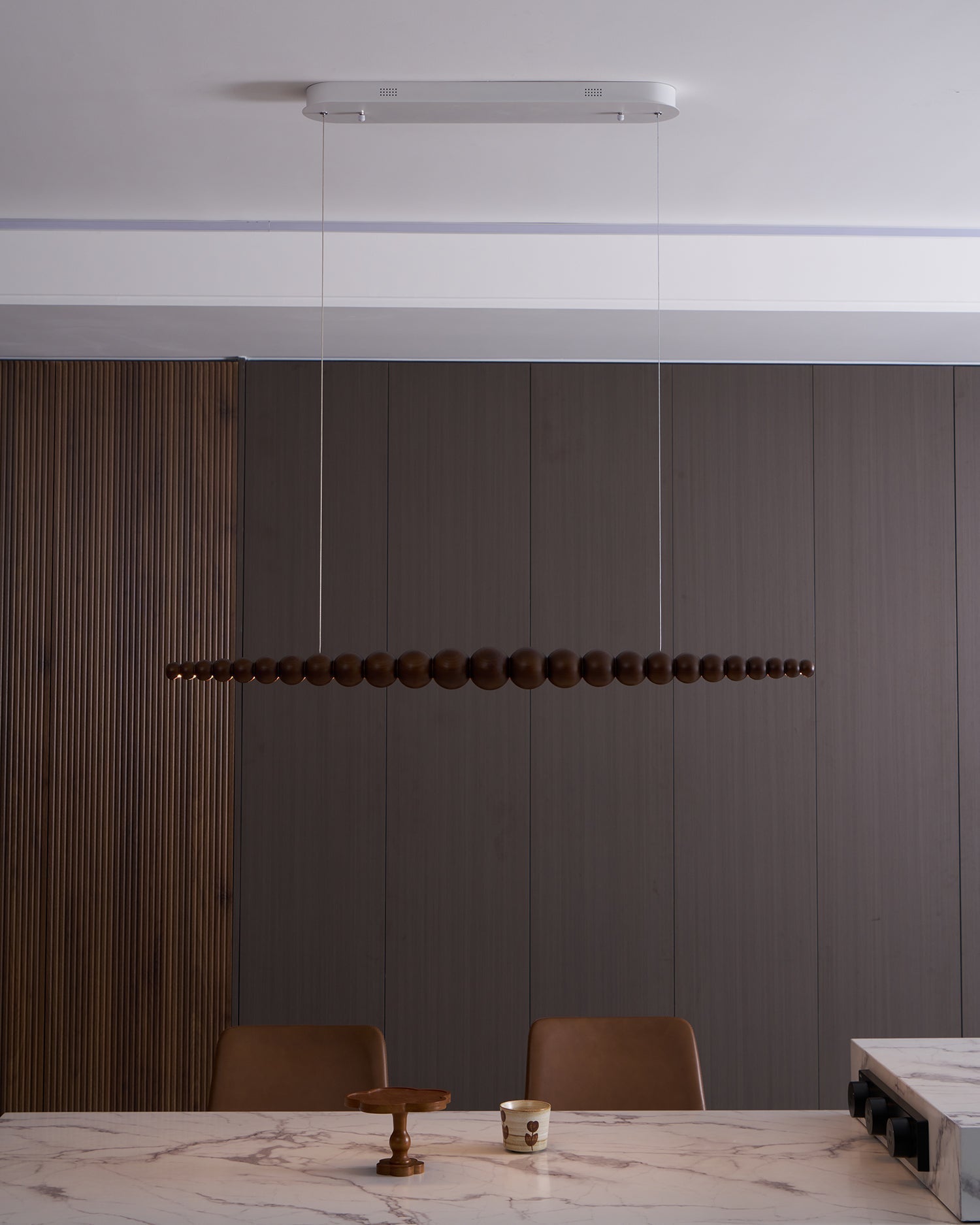 Woodline Orb Pendant Light - Letslighting