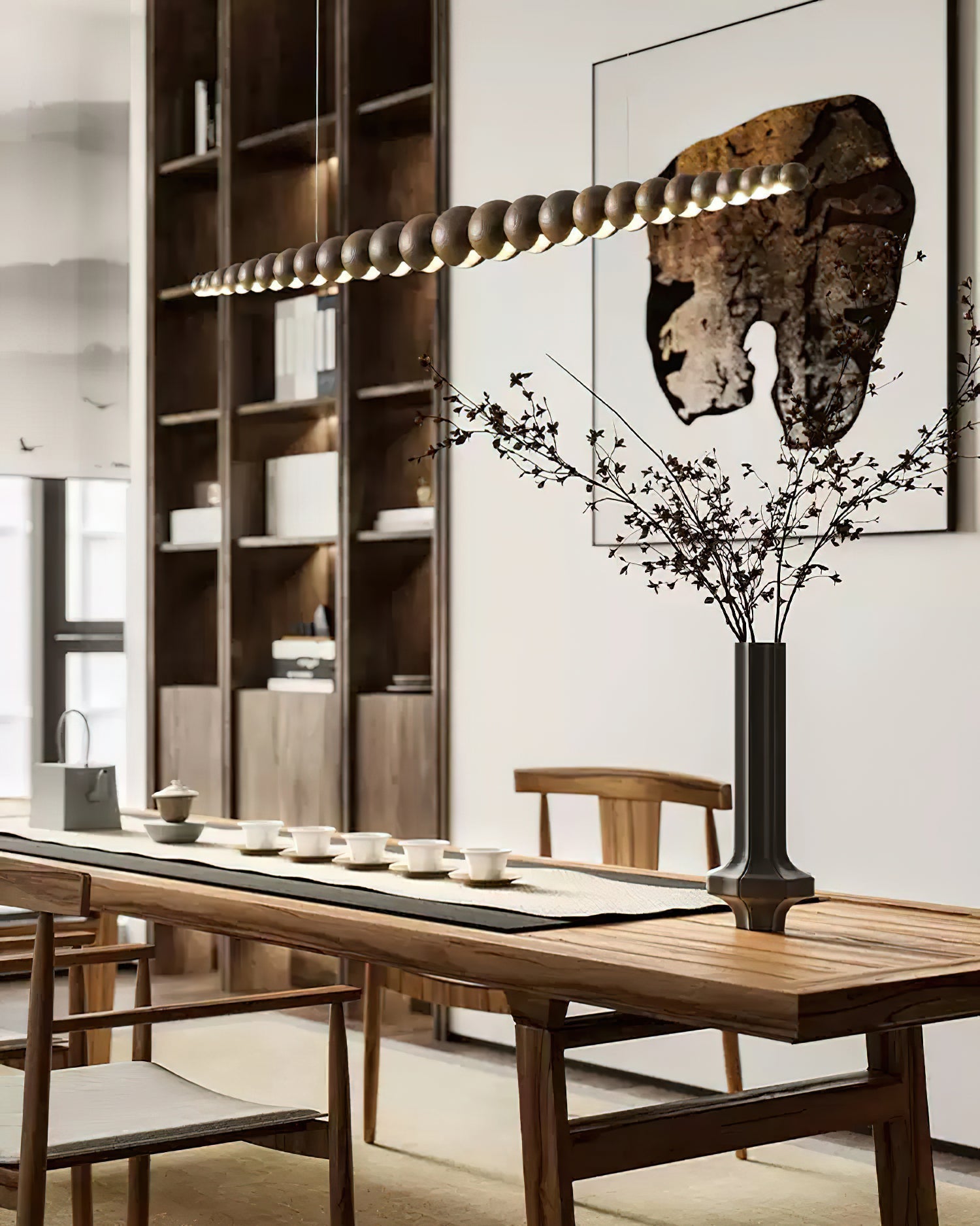 Woodline Orb Pendant Light - Letslighting
