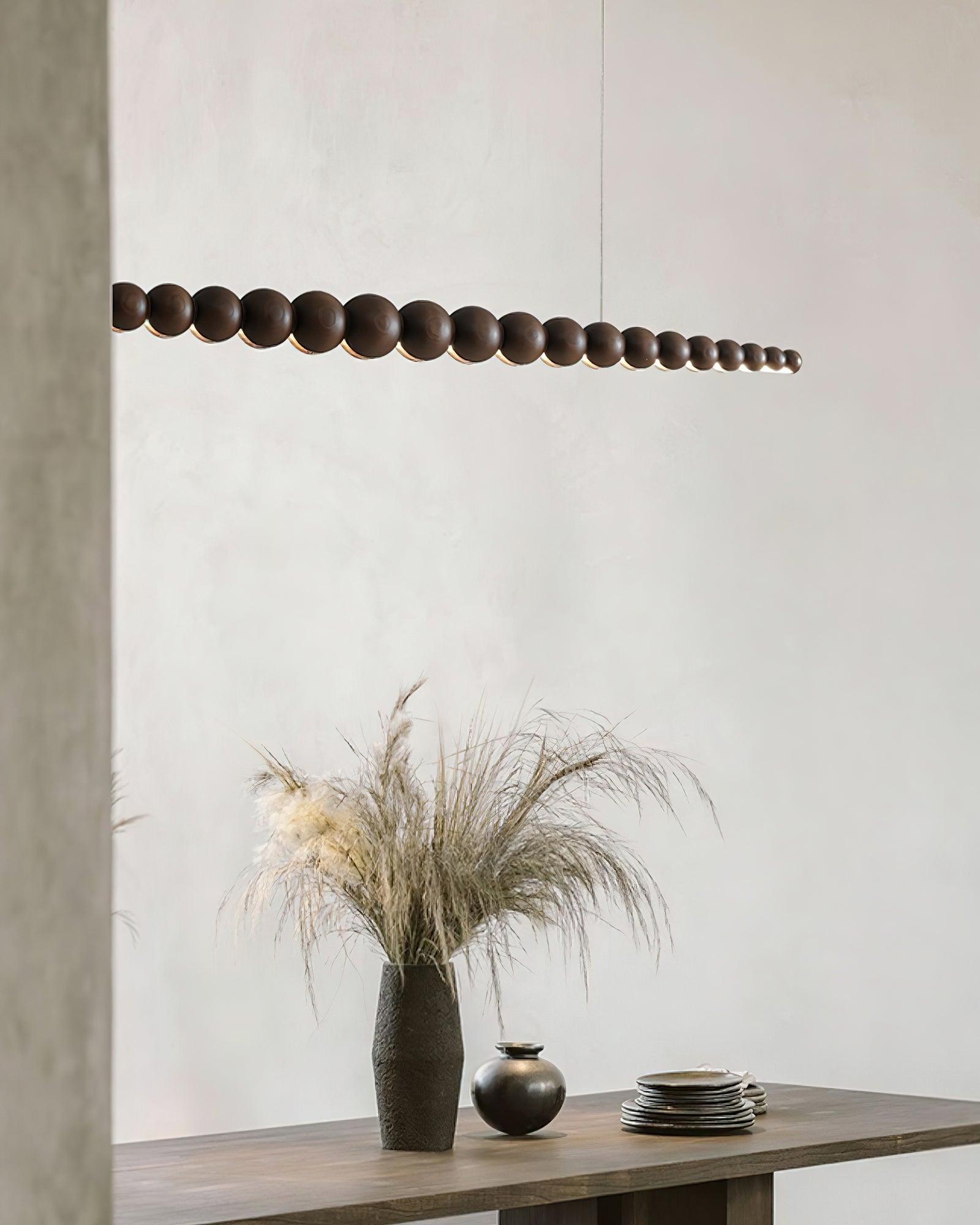 Woodline Orb Pendant Light - Letslighting