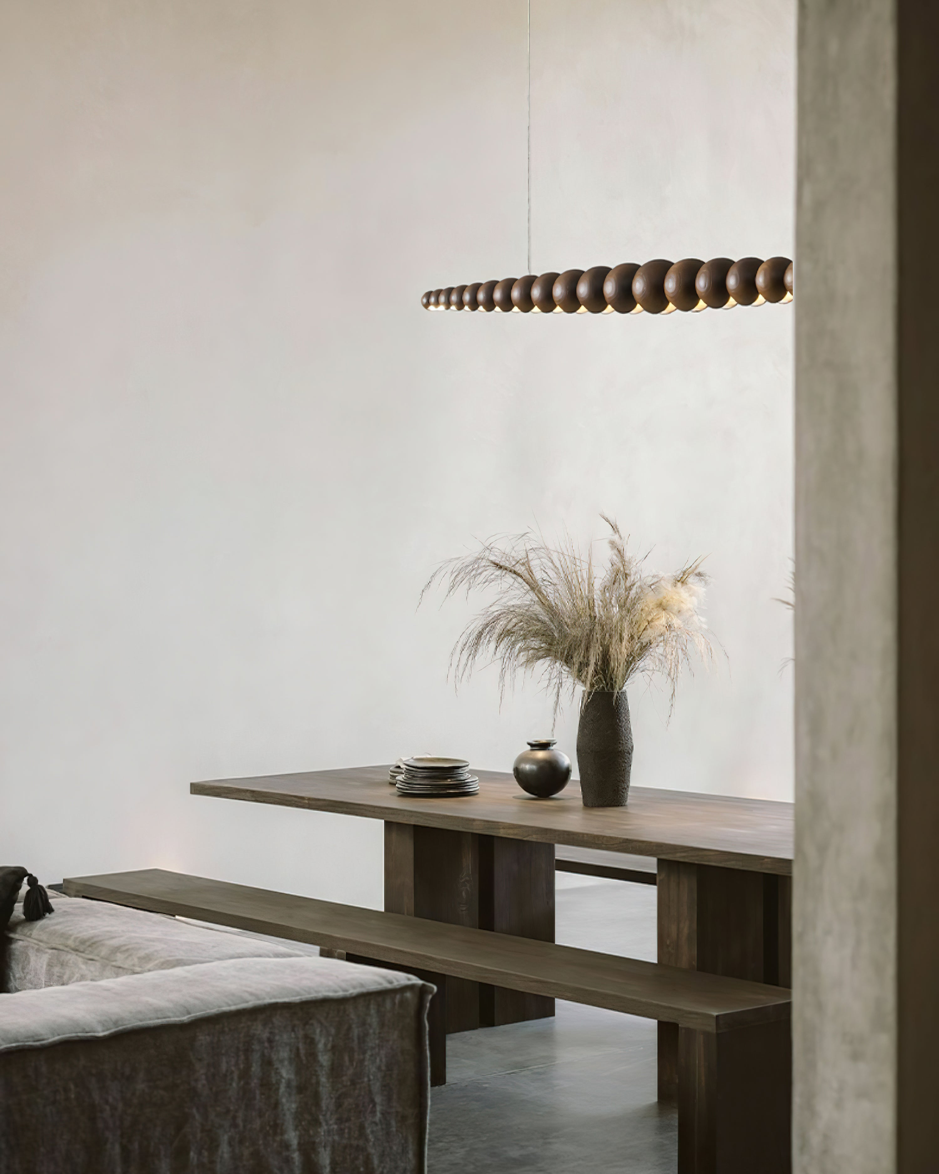 Woodline Orb Pendant Light - Letslighting