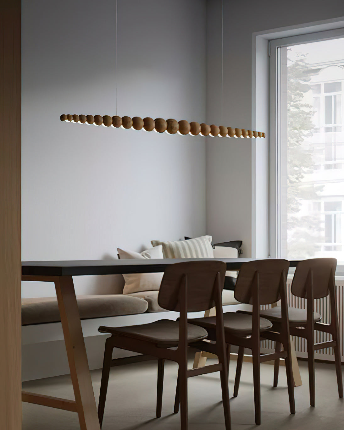 Woodline Orb Pendant Light - Letslighting