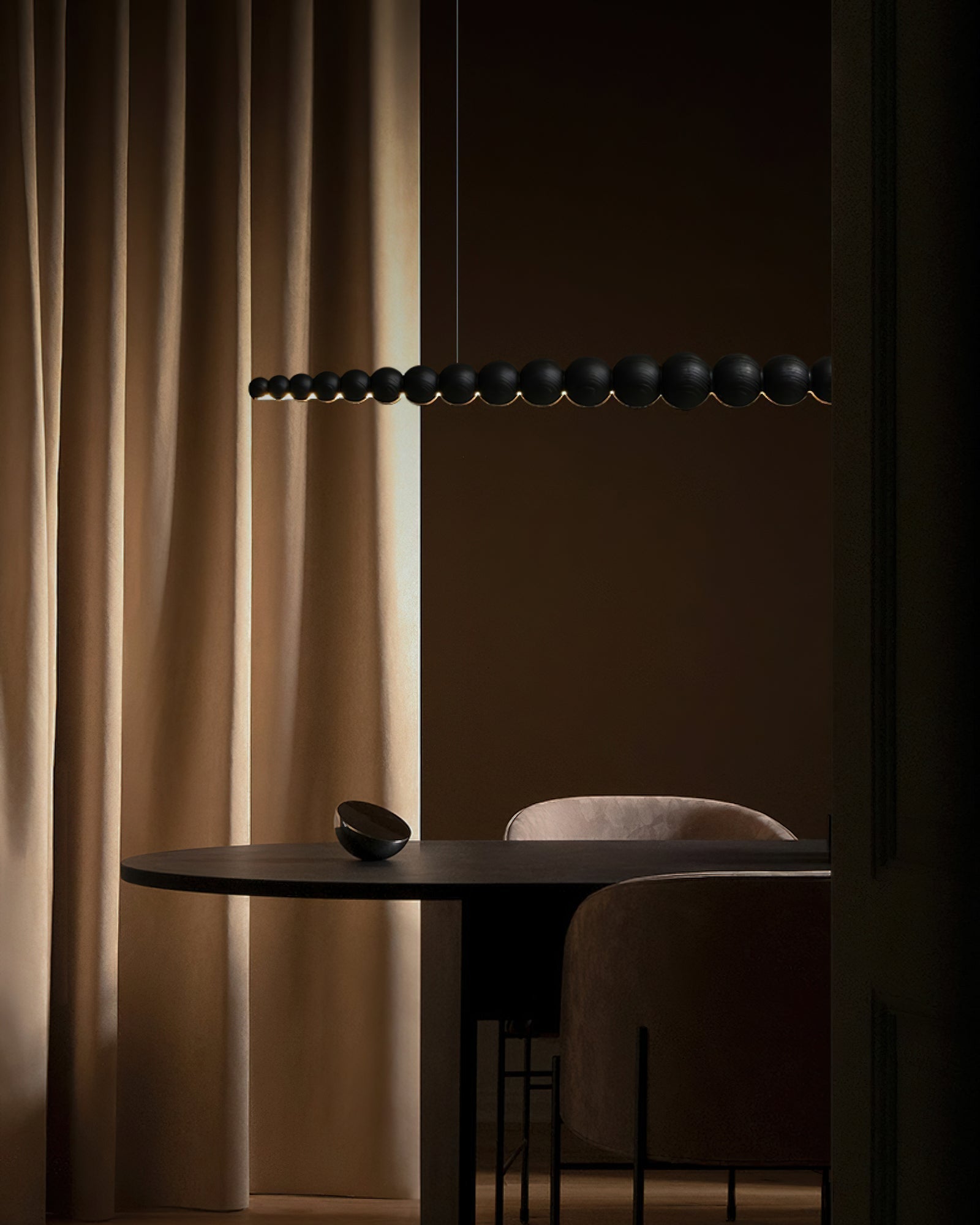 Woodline Orb Pendant Light - Letslighting