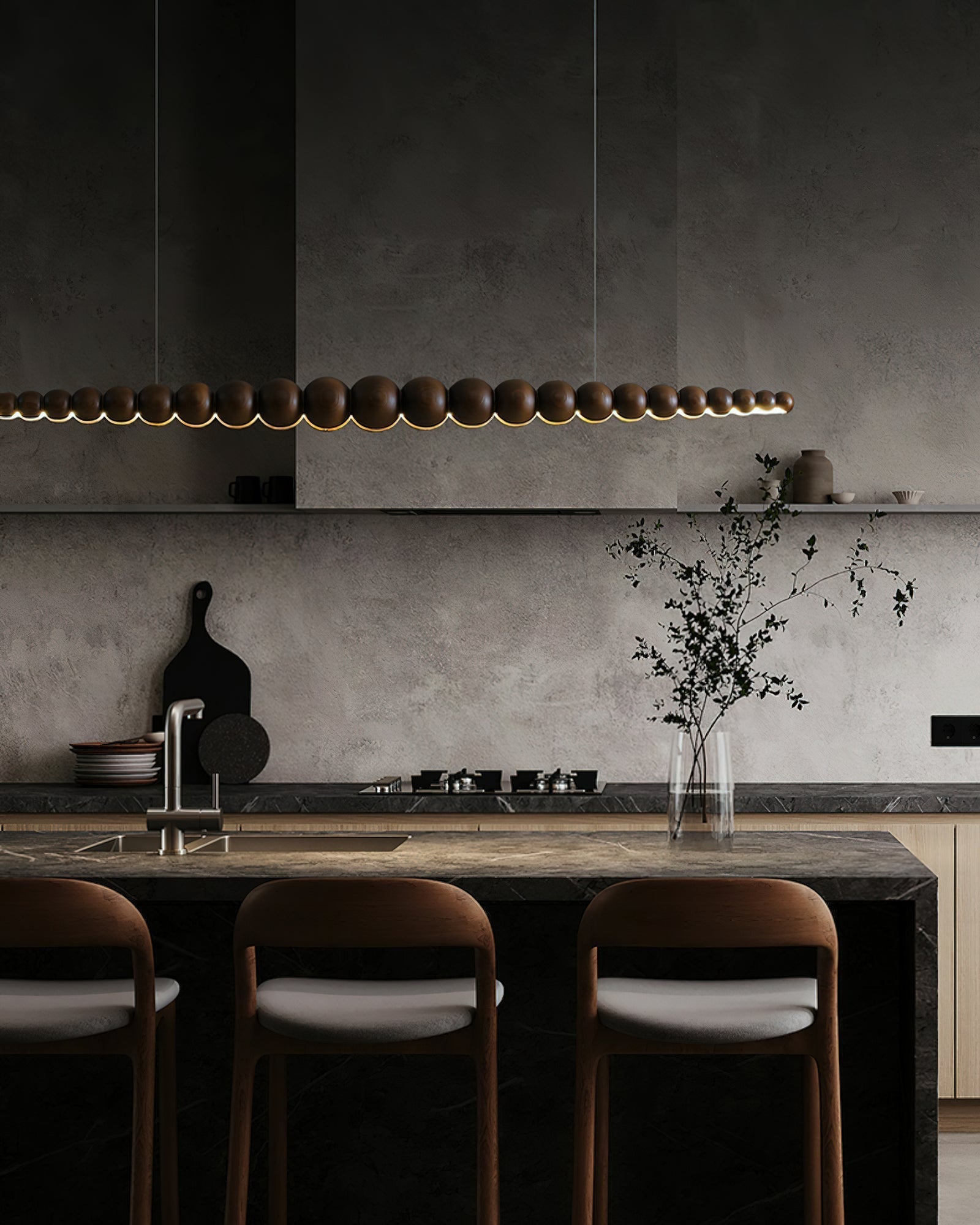 Woodline Orb Pendant Light - Letslighting