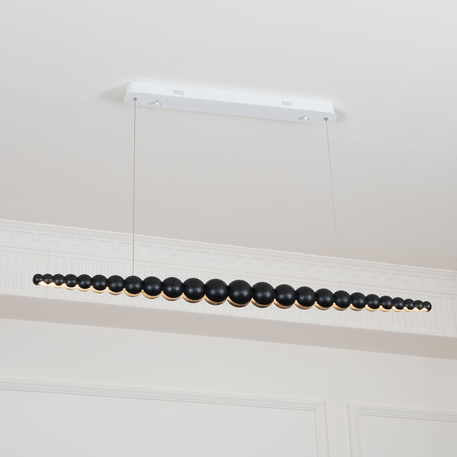 Woodline Orb Pendant Light - Letslighting