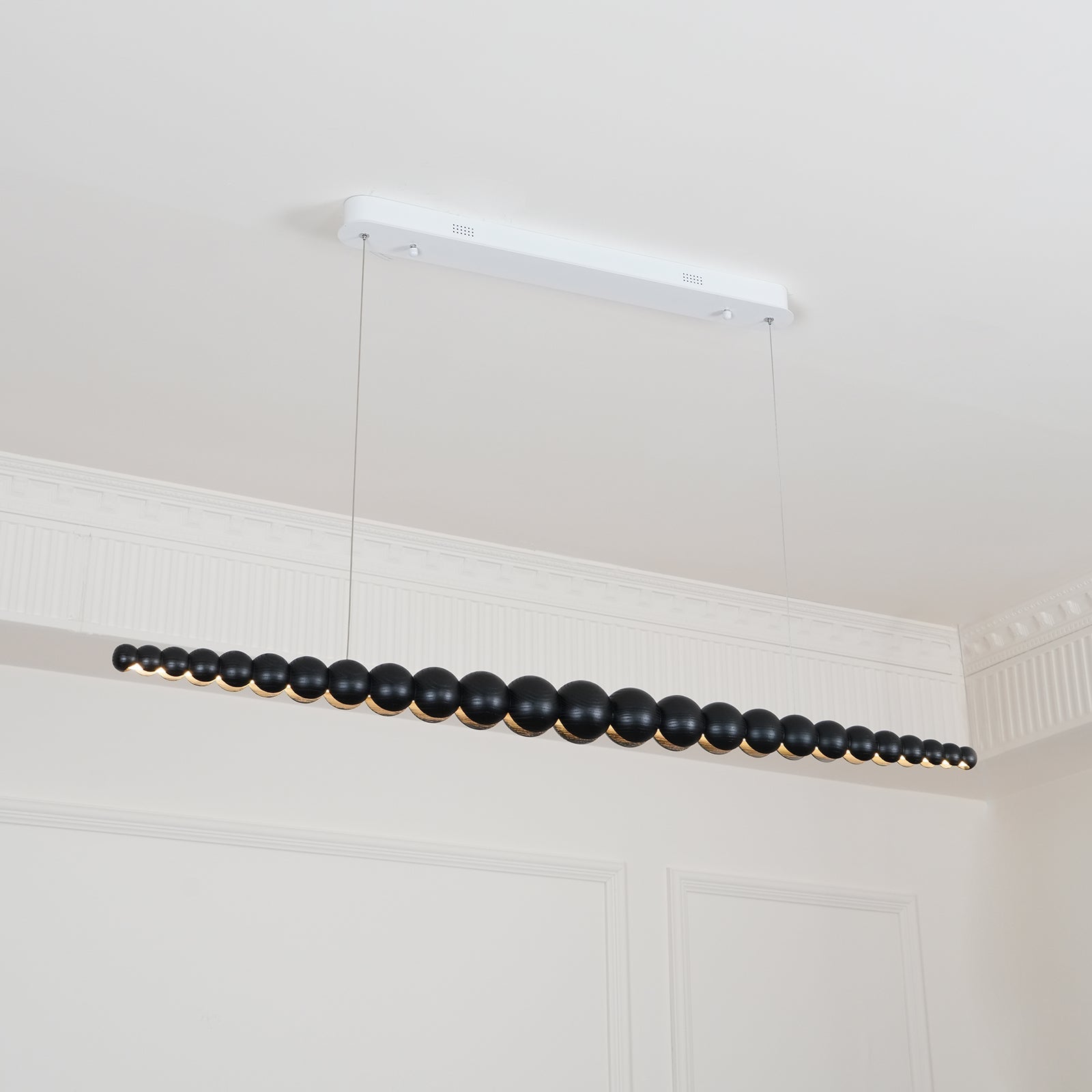Woodline Orb Pendant Light - Letslighting
