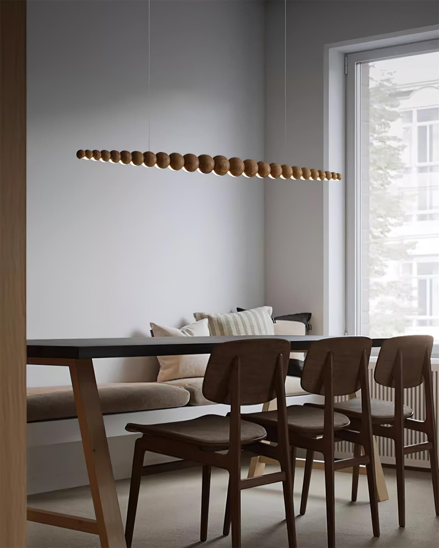 Woodline Orb Pendant Light - Letslighting