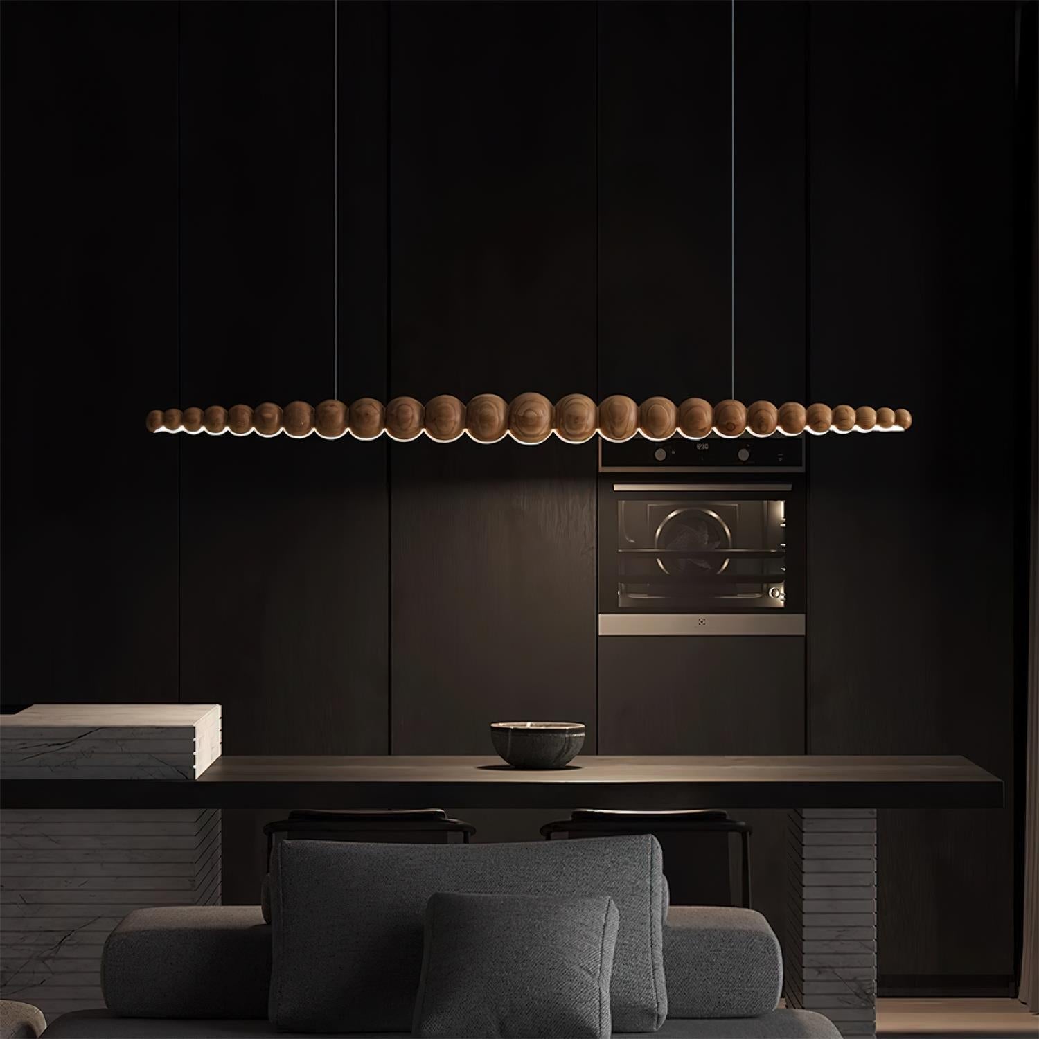 Woodline Orb Pendant Light - Letslighting