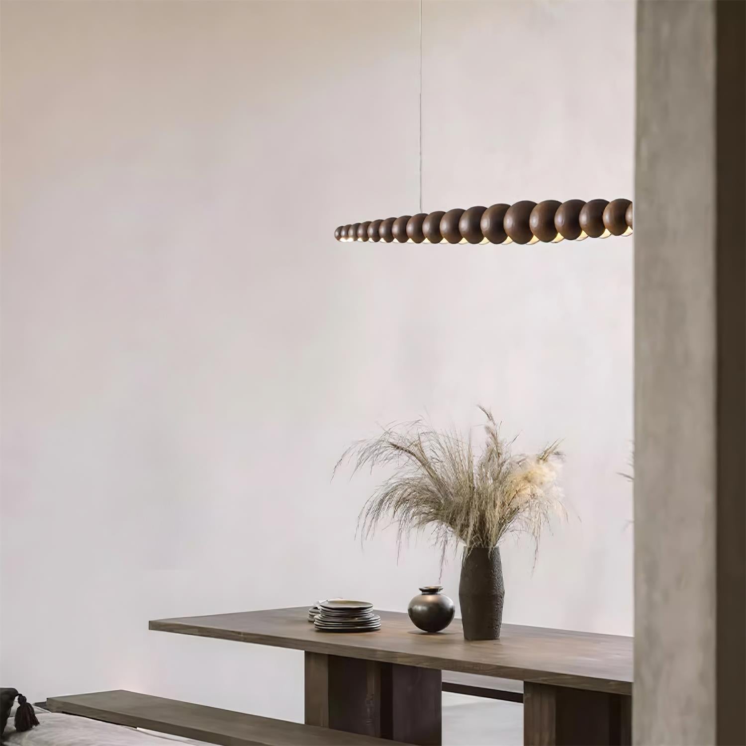 Woodline Orb Pendant Light - Letslighting