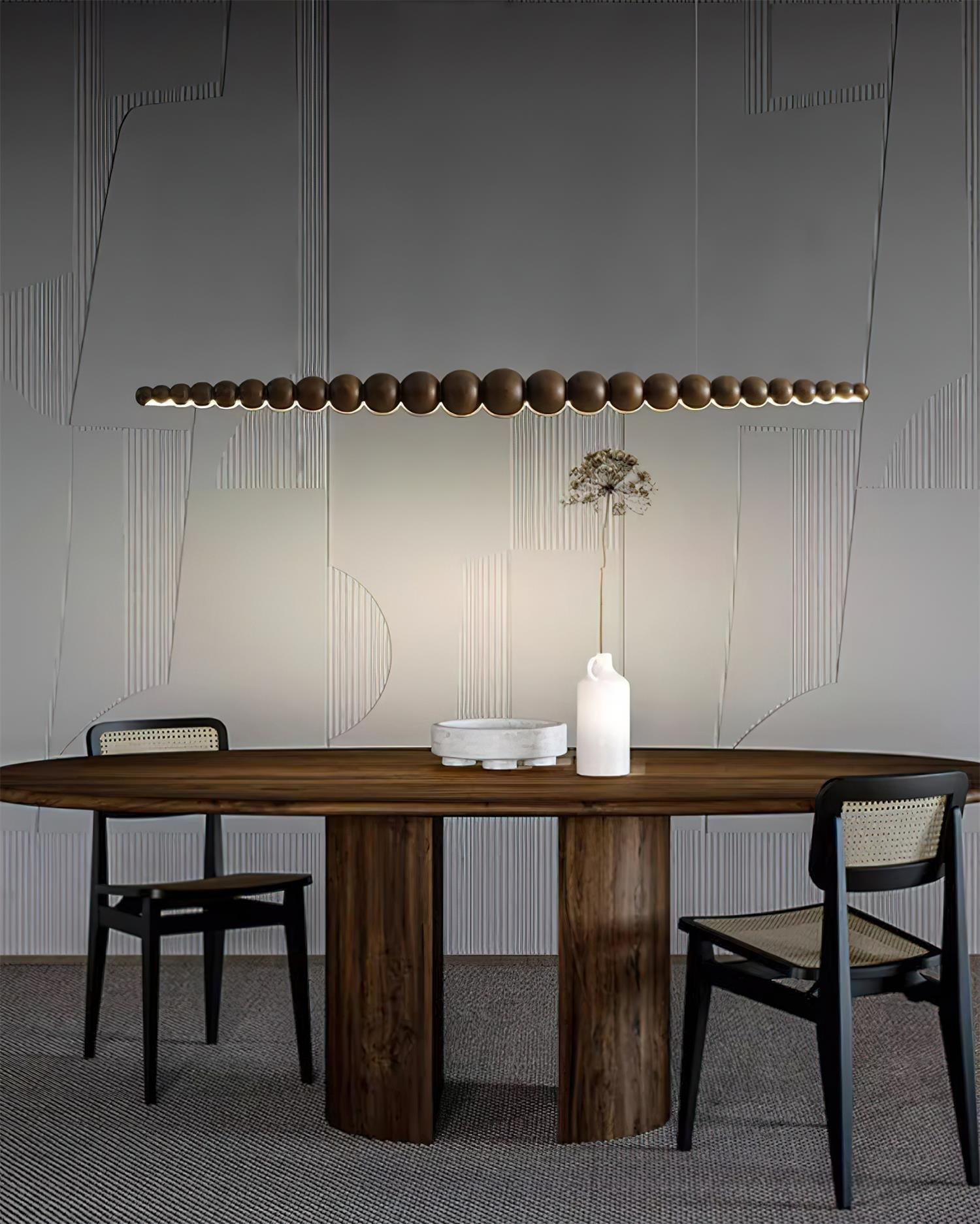 Woodline Orb Pendant Light - Letslighting