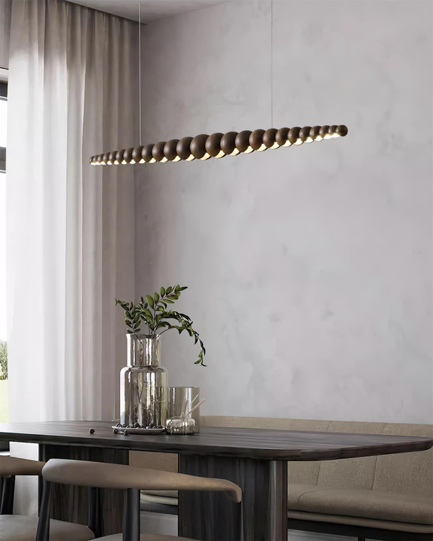 Woodline Orb Pendant Light - Letslighting