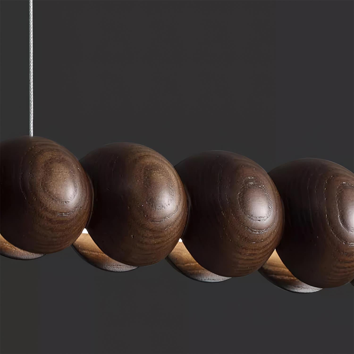 Woodline Orb Pendant Light - Letslighting