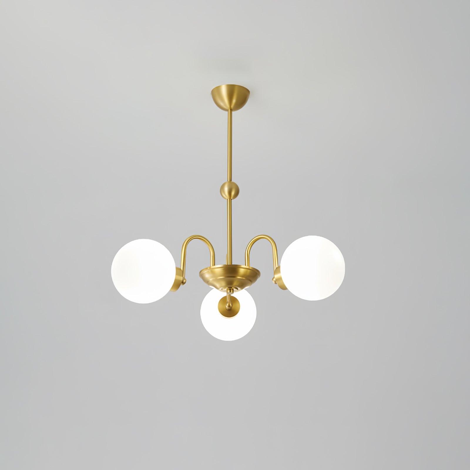 Aurora Luxe Glass Chandelier - Letslighting