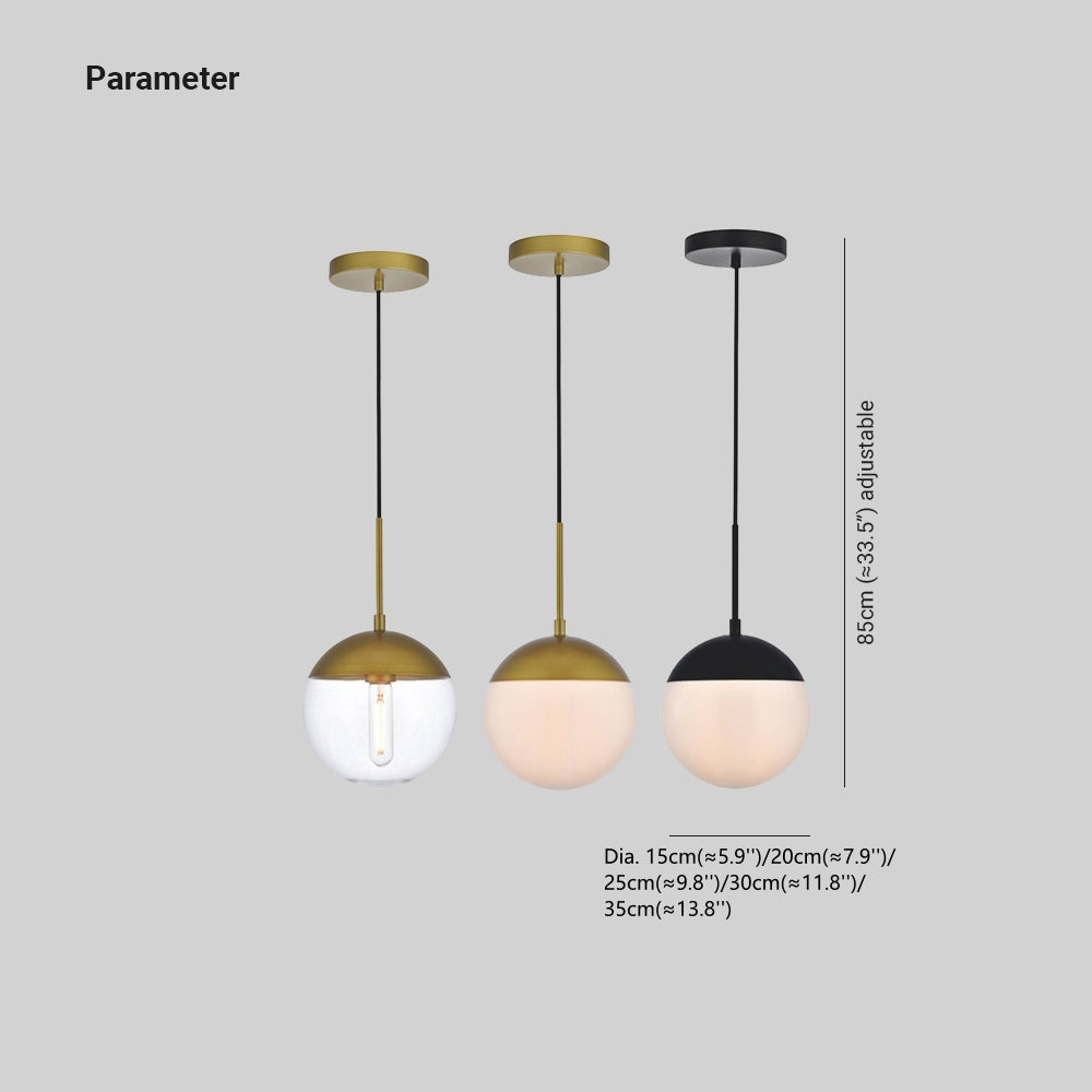 Valentina Moderno Lámpara Colgante Metal Vidrio Salón Comedor Dormitorio