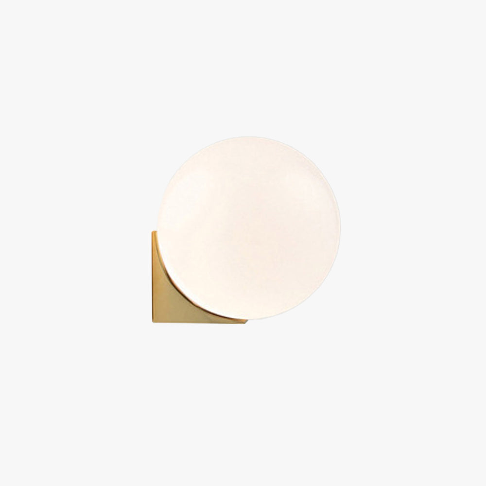 Valentina Simple Interior Aplique Metal Vidrio Salón Dormitor