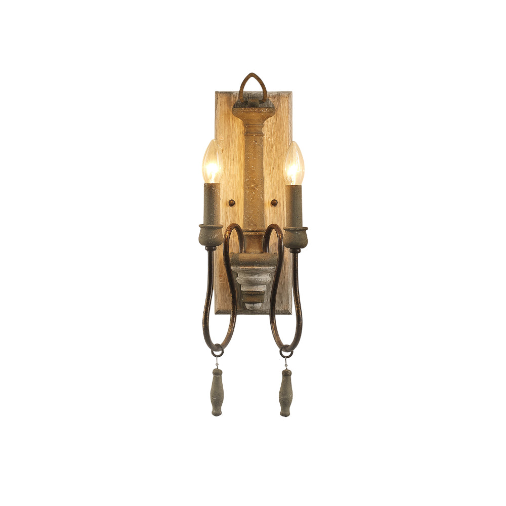 Zoe Elegance Vintage Classic Metal Wall Lamp - Lamp Copper