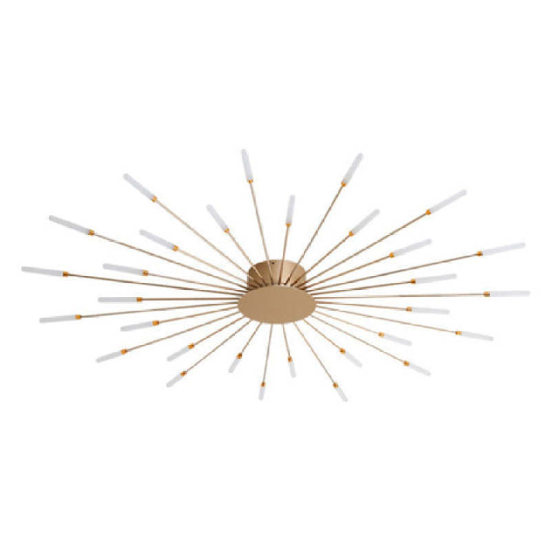 Arisha Moderna Sputnik Lineal Metal Lámpara de Techo