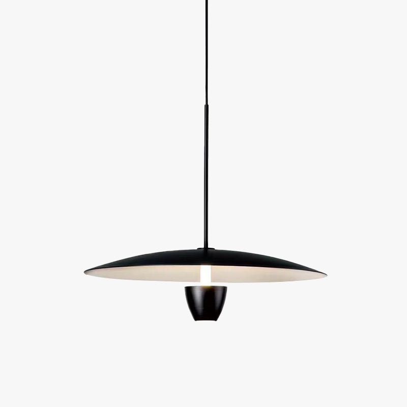 Arisha Nórdica Simple Diseño Metal Lámpara Colgante Negra