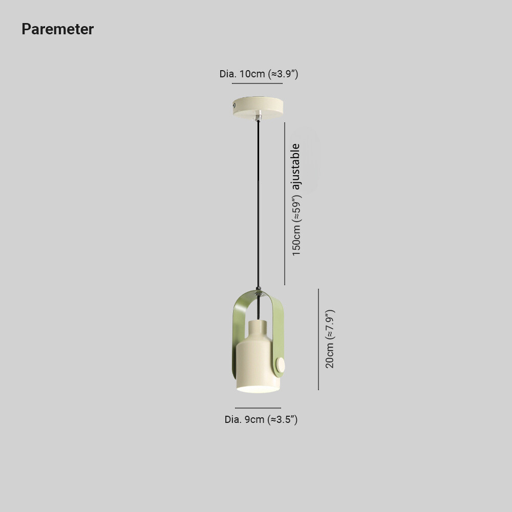 Valentina Modern Metal LED Lámpara Colgante Dormitorio
