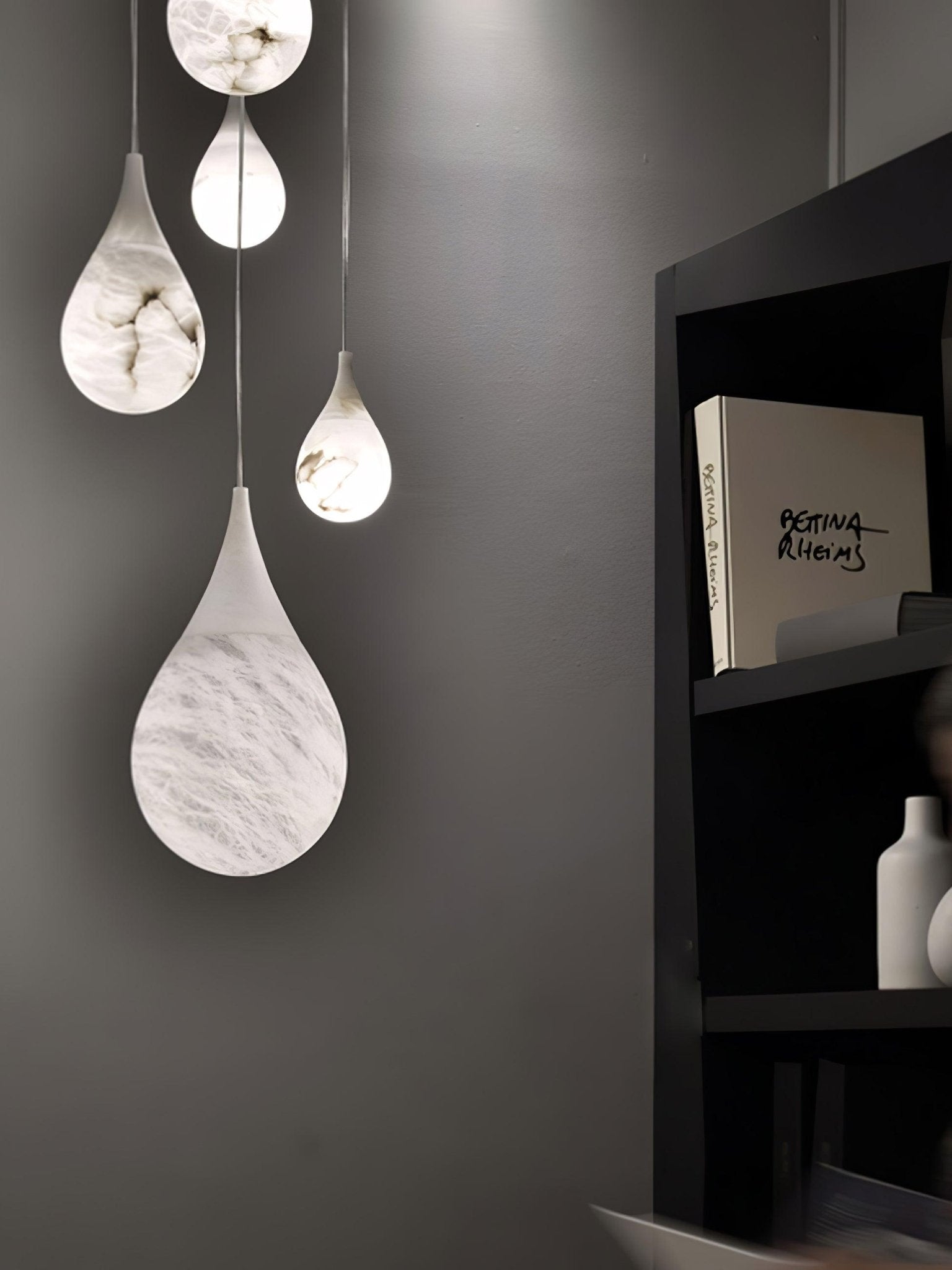 Marble Raindrop Pendant Light - Letslighting