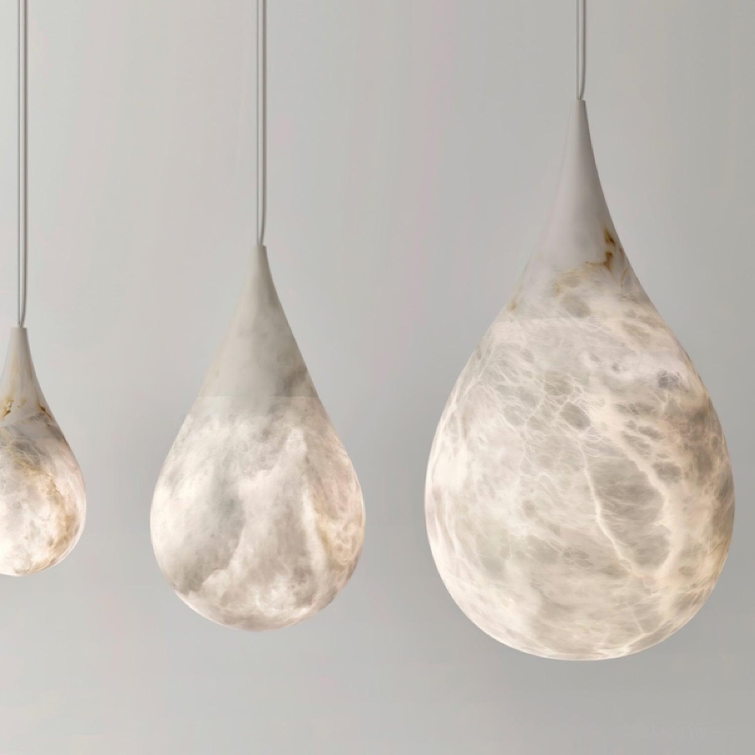 Marble Raindrop Pendant Light - Letslighting
