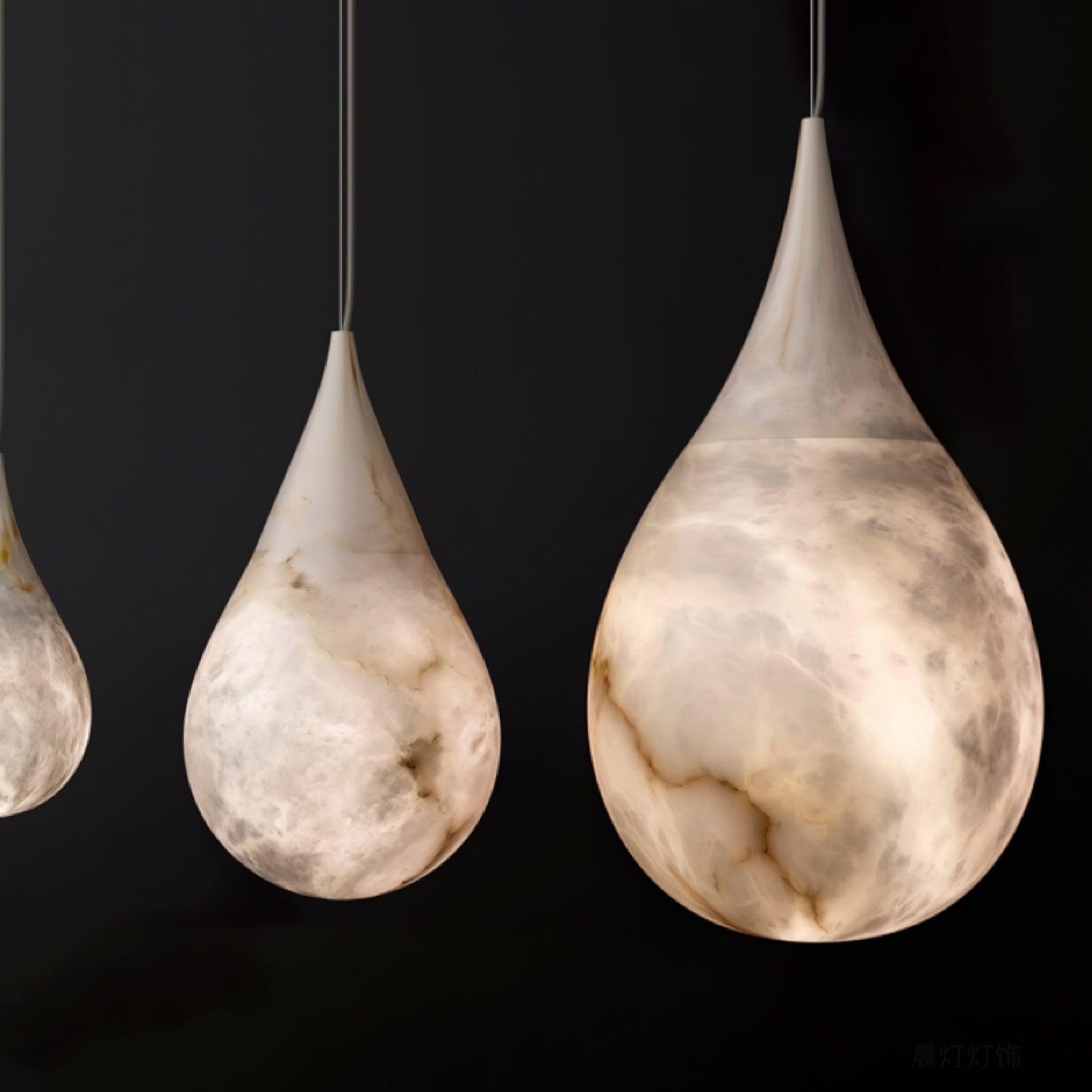 Marble Raindrop Pendant Light - Letslighting