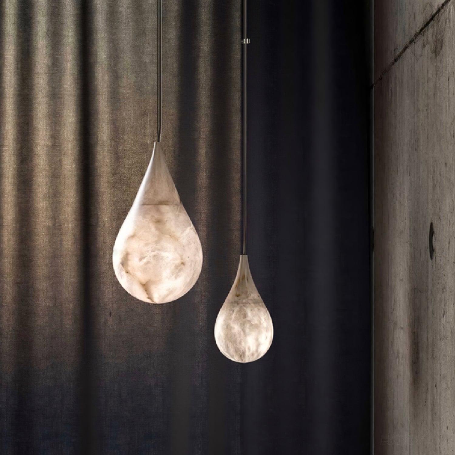 Marble Raindrop Pendant Light - Letslighting