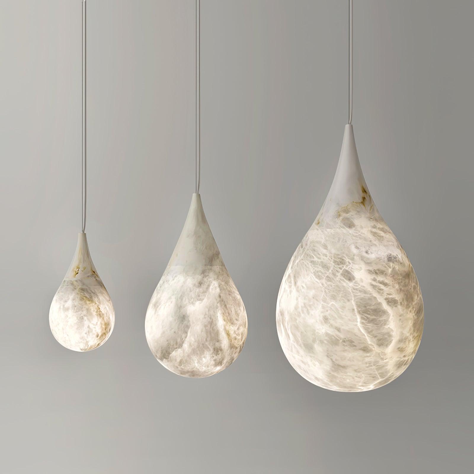 Marble Raindrop Pendant Light - Letslighting