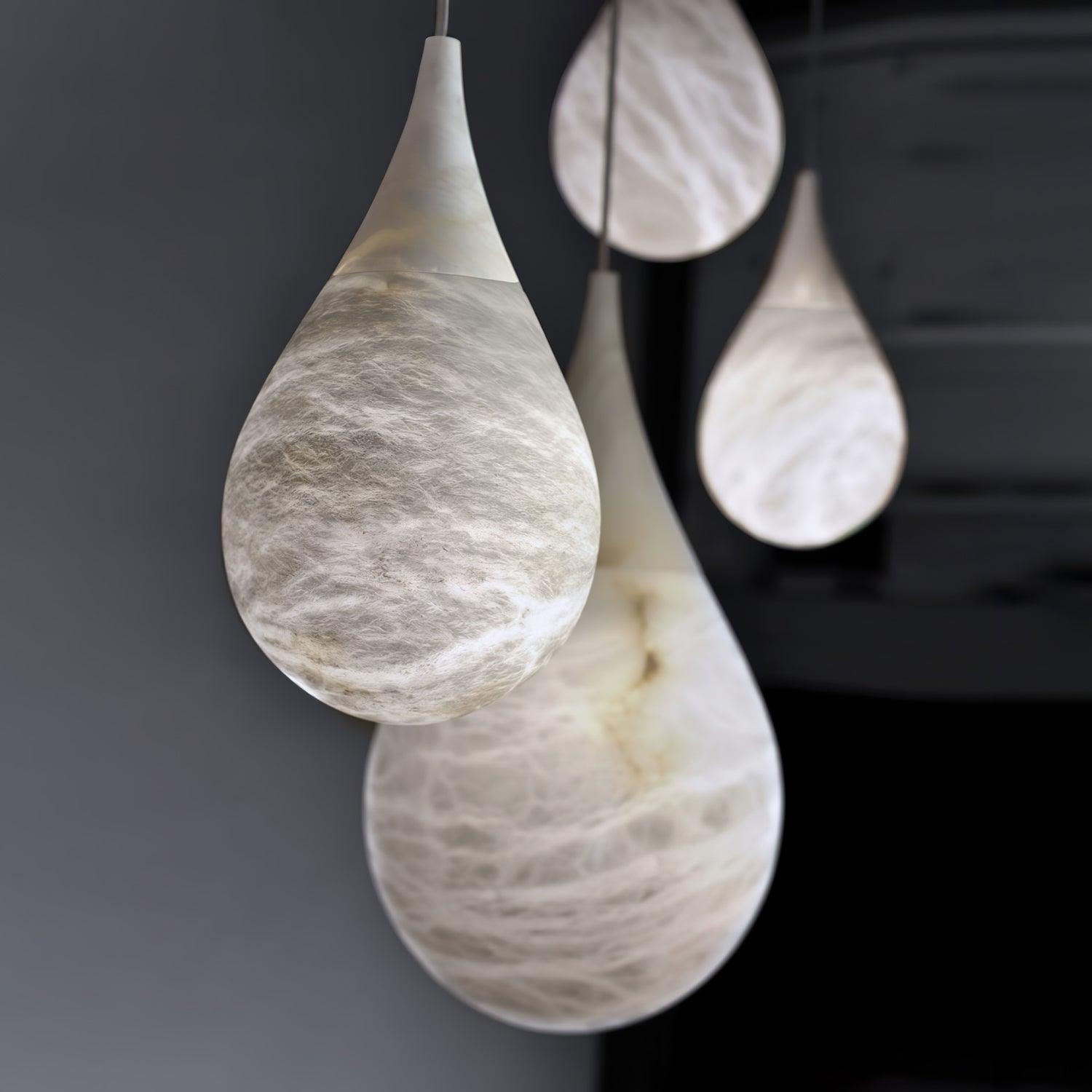 Marble Raindrop Pendant Light - Letslighting