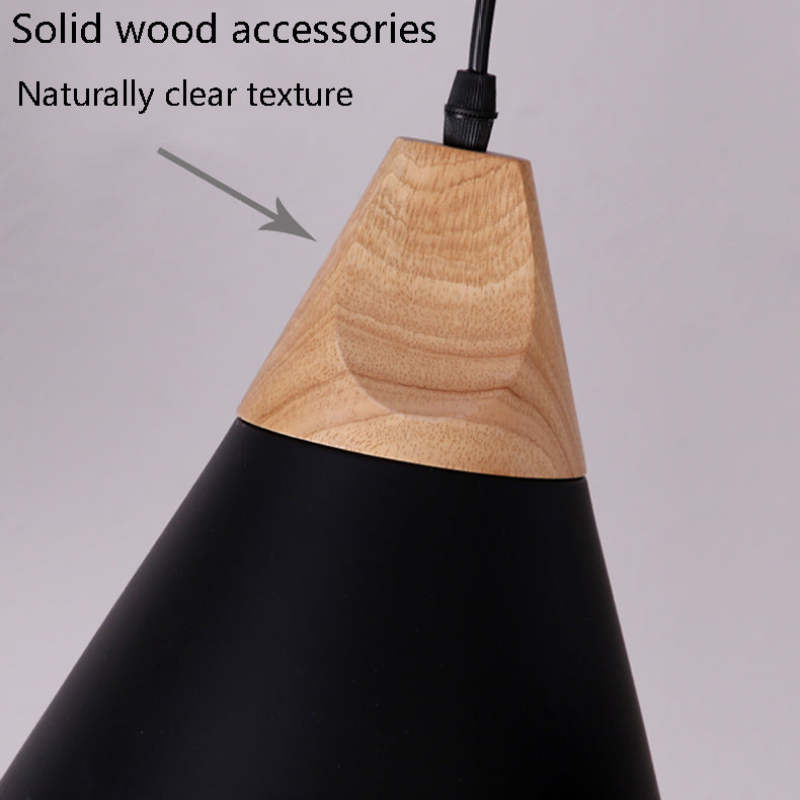 Valentina Moderna Madera/Metal Lámpara Colgante