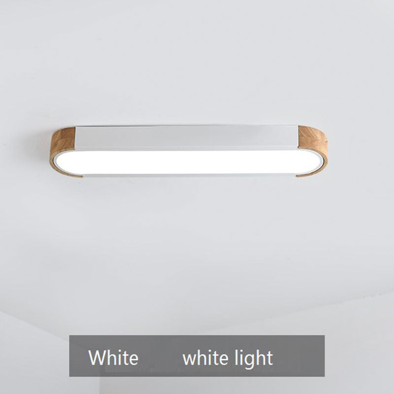 Valentina Nordic LED Madera Lámpara de Techo Blanca/Gris/Verde