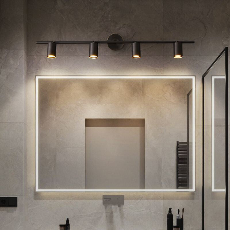Arisha Lámpara de Pared Tipo Foco Cilíndrico Giratorio Moderna de Latón