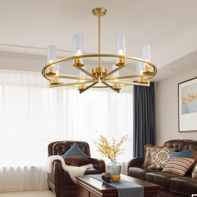 Arisha Diseño Moderna Cristal/Metal LED Lámpara Colgante