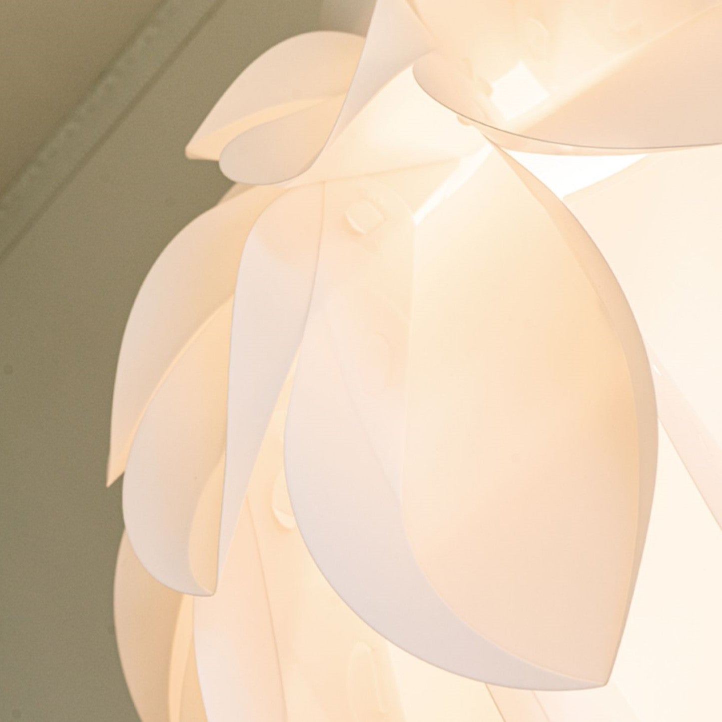 Valentina Diseño Metal PVC Cono LED Lámpara Colgante Estudio Dormitorio