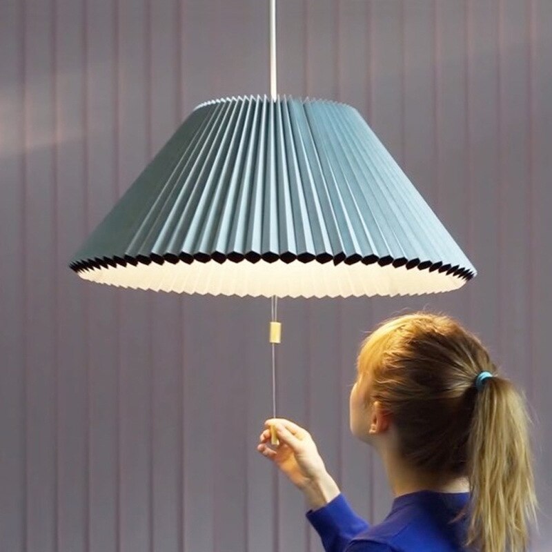 Valentina Moderna Ajustable LED Lámpara Colgante Marrón/Blanca/Azul