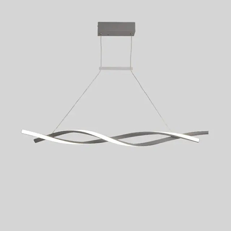 Arisha Moderna Minimalista Metal Lámpara Colgante Negra/Gris