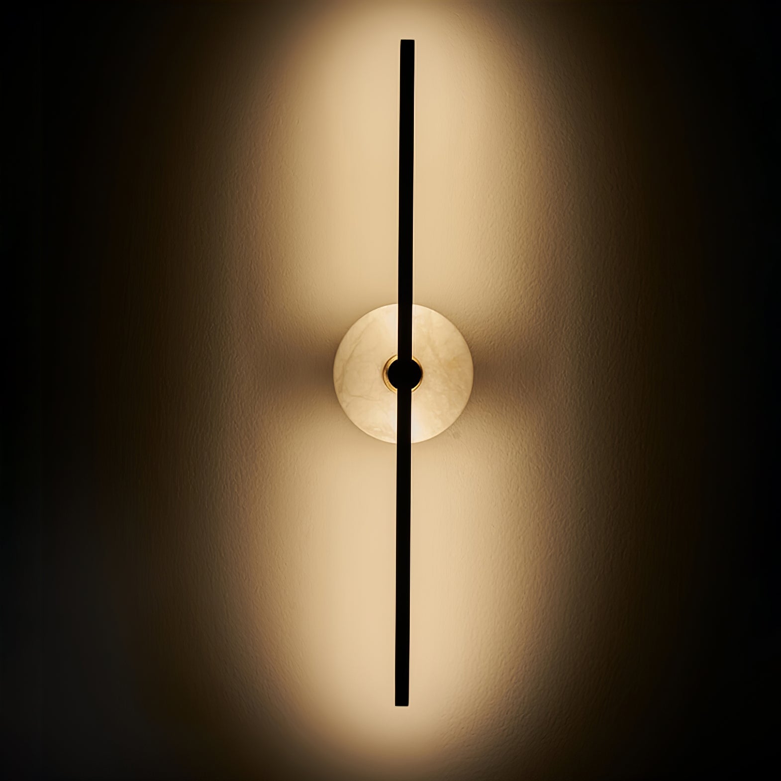 Elmarir Linear Alabaster Wall Light - Letslighting
