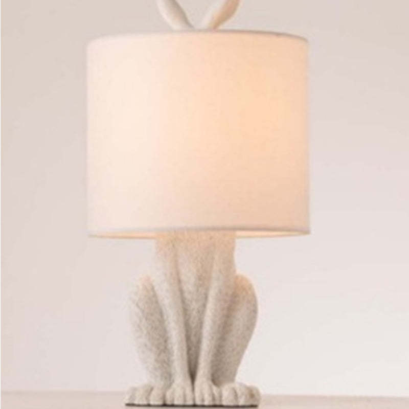 Arisha Moderna Diseño Resina Lámpara de Mesa Negra/Blanca/Dorada