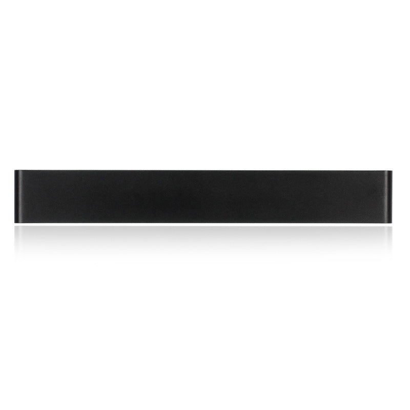 Arisha Moderno Minimalista Lineal Aplique de Pared Negro/Blanco