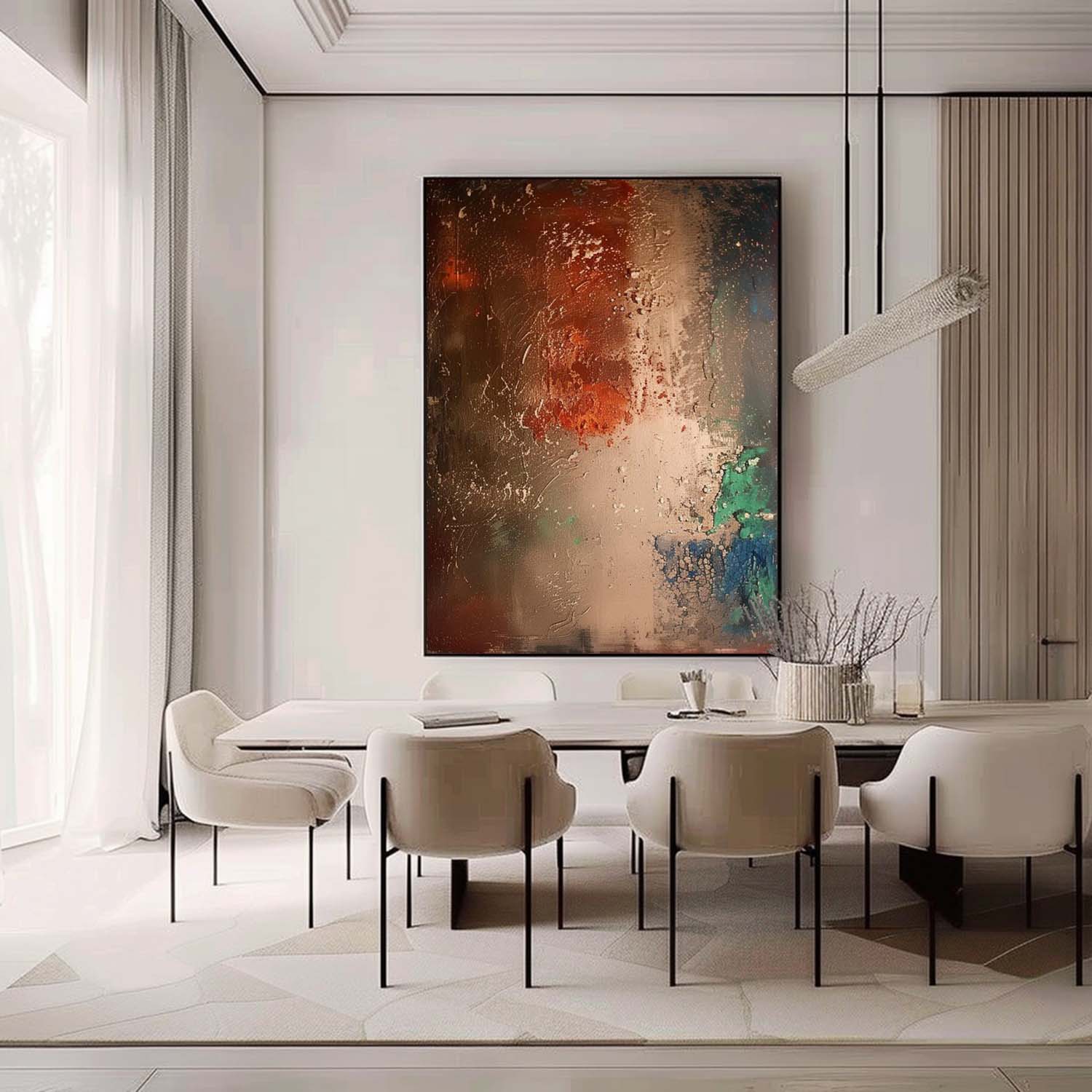 Auden Wabi-Sabi Arte Mural - Letslighting