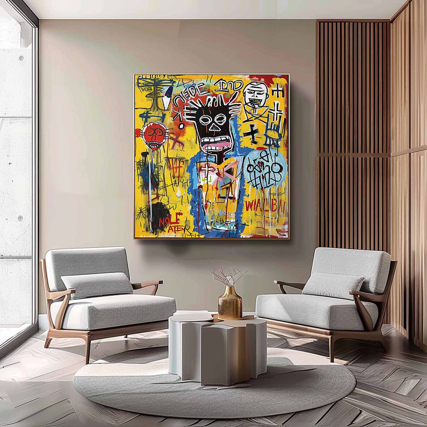 Fuffy Arte de Grafiti Abstracto - Letslighting