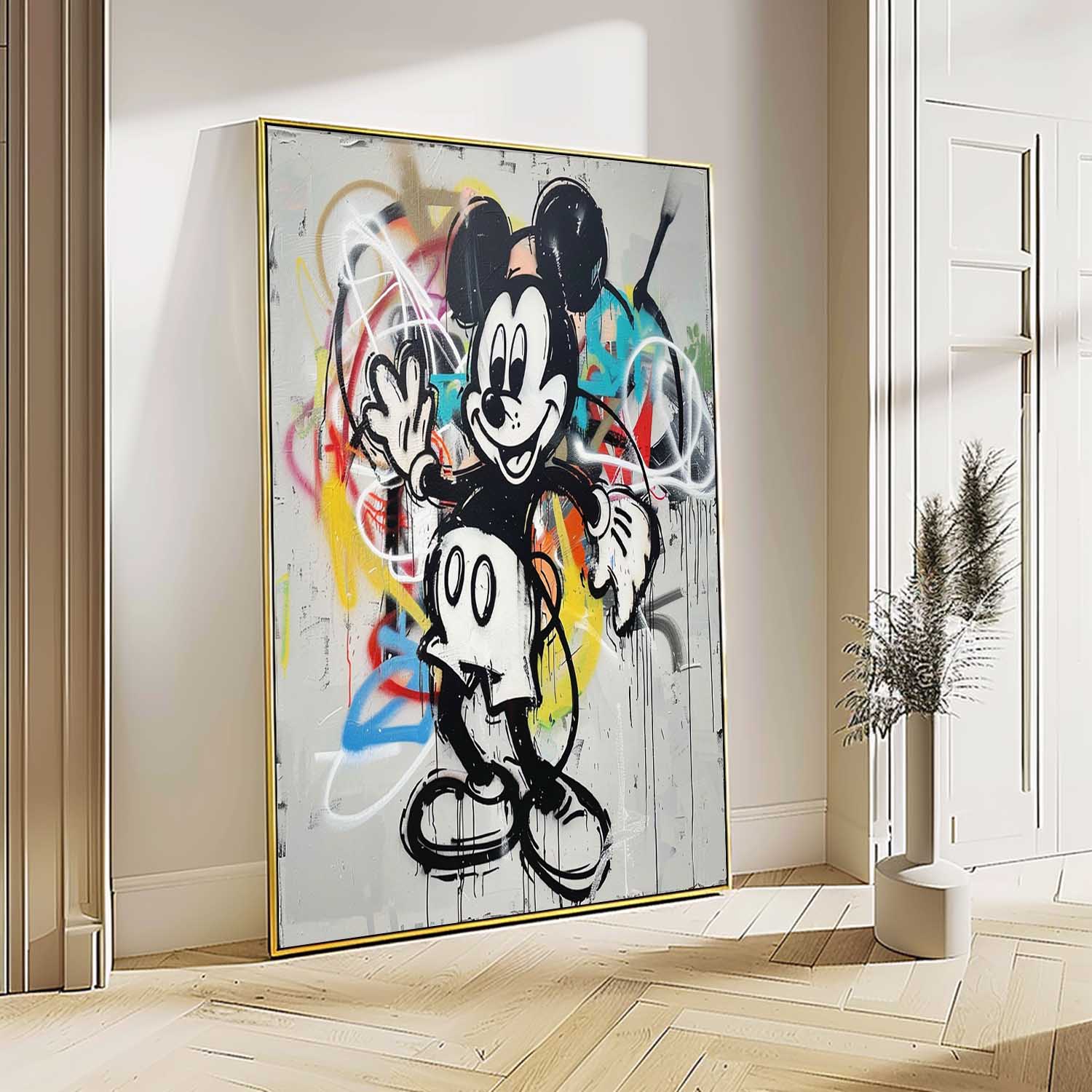 Jax Abstracto Grafiti Arte Mural - Letslighting