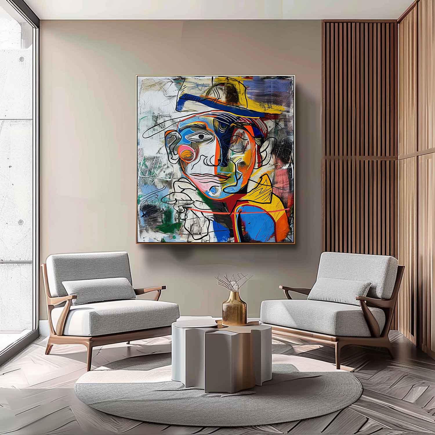Crayon Arte de Grafiti Abstracto - Letslighting